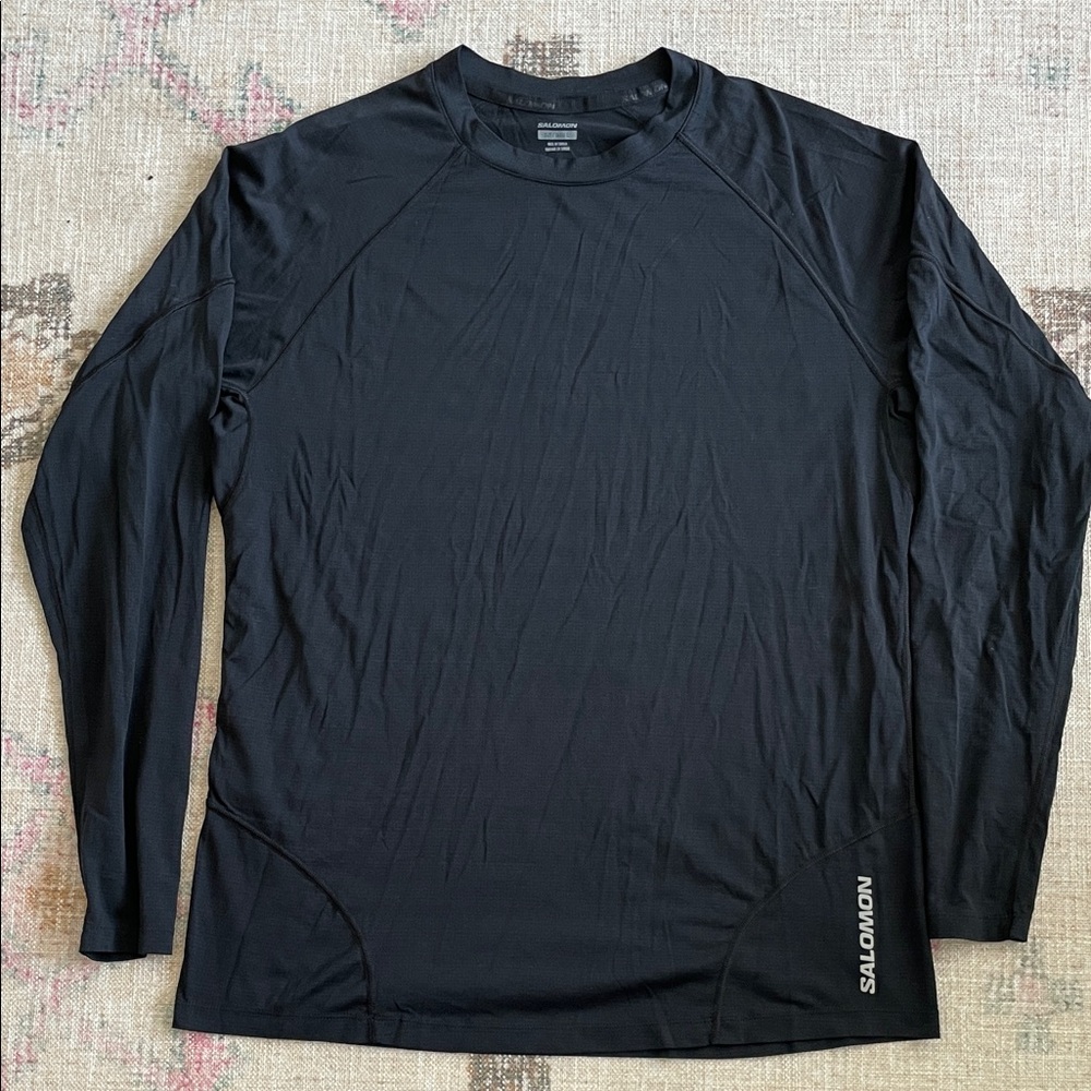 Salomon Long Sleeve Slim Fit Performance Shirt